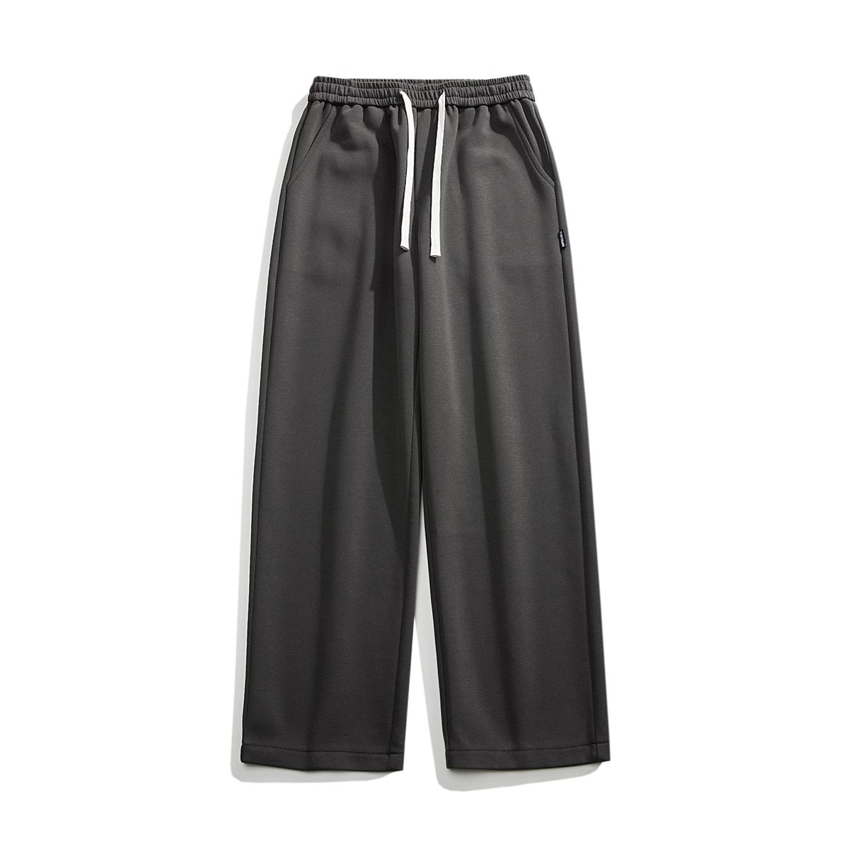 LKTM Men's # Grey Sports For Men And Youth Loose Straight Drawstring Trendy Versatile Wide Leg Casual Guard Pants C47_mkmklike.com