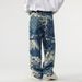 Jeans Men's Autumn Trendy Brand Straight Loose High Street Wide Leg American Personality Long Pants_mkmklike.com