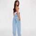 Women's High Waist Straight Leg Jeans Slim Fit With Heart Pocket Casual Fashion Light Blue Denim Full Length For Spring/Autumn & Summer_mkmklike.com