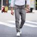 Men's Fashion Trendy Jeans Cross Border E Commerce Best Selling mid Waist Straight Pants with Special Embroidered Pocket Decorations Machine Washable Slight Stretch_mkmklike.com