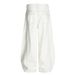 Painted Flower Print Scimitar Jeans Men's Loose Curved Wide Leg American High Street Ins Versatile Long Pants_mkmklike.com