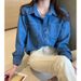 Retro Hong Kong-style Denim Women, Spring 2026 New Design, Unique Inner-layer Shirt For Layering As A Top Or Jacket_mkmklike.com
