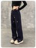 Vintage-Inspired Embroidered Straight-Leg Jeans For Men & Women – High-Street Fashion, Relaxed Fit, Unisex Denim Pants For Casual Wear_mkmklike.com