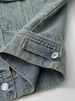 Women's Classic Denim Jacket – Versatile Long Sleeve Coat For Casual & Office Wear (XS/S/M/L, Grey)_mkmklike.com