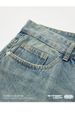 Men's Slightly Flared Jeans – Retro Straight Fit Denim Pants (S-XL, Light Blue Wash)Men's Clothing_mkmklike.com