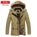 Lunar Apex Cross-Border Mid-Length Plus Size Casual Fashion Jacket Men's Warm Cotton Coat Thickened Outerwear_mkmklike.com