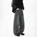 Men's Clothing Maple House Trendy Snake Eye Backless Retro Washed Jeans Metal Rivet Embroidered Men's Denim Clothing For Men And Women_mkmklike.com