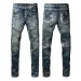 Hipster-Inspired Mens Designer Jeans Featuring Unique Torn Effect And Flexible Fabric_mkmklike.com