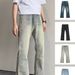 Men's Clothing Retro Street Washed Versatile Flared Jeans Casual Old Zipper Casual Trousers Vibe Trendy Pants_mkmklike.com