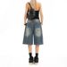 Women’s Loose Wide-Leg Denim Shorts – Vintage Washed, High Waist, 5-Inch Inseam, Casual & Retro Style (XS-4XL)_mkmklike.com
