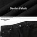 Vintage Washed Black Denim Jeans For Men - High Street American Style Relaxed Straight Leg Casual Pants_mkmklike.com