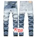 New JEANS Chino Pants Pant Men's Trousers Stretch Close-fitting Slacks Washed Straight Skinny Embroidery Patchwork_mkmklike.com