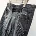 Heavy Embellished Jeans – Rhinestone-Studded Straight-Leg Pants With Distressed Wash & American Streetwear Vibe (Black-Grey, S-Xxxl)_mkmklike.com