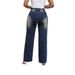 Women's Clothing New Retro High Waist Straight Pants_mkmklike.com