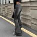 Women's Clothing Retro Flared Jeans For Women Summer New Style Trendy Straight Loose Design Niche Casual Pants Trendy_mkmklike.com