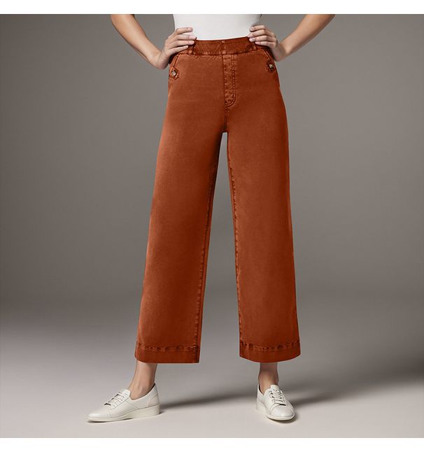 Women's Clothing Loose Straight Wide Leg Nine Point Trousers Jeans_mkmklike.com