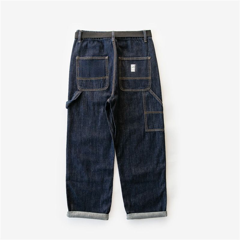 2026 Autumn New Fushen Washed Patchwork Jeans Unisex_mkmklike.com