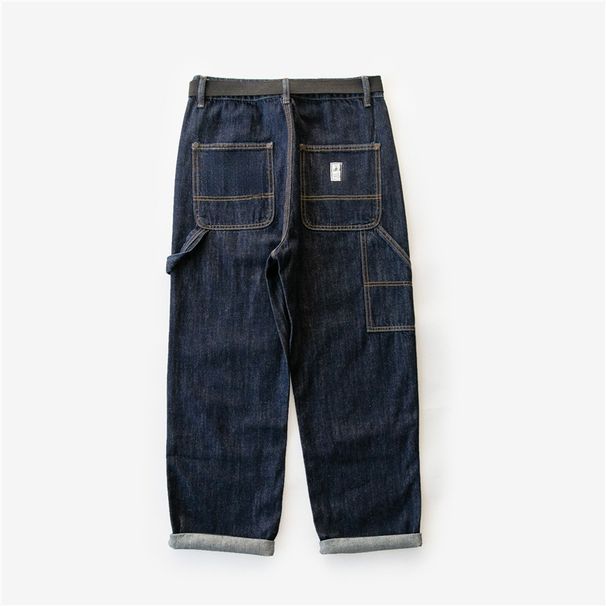 2026 Autumn New Fushen Washed Patchwork Jeans Unisex_mkmklike.com
