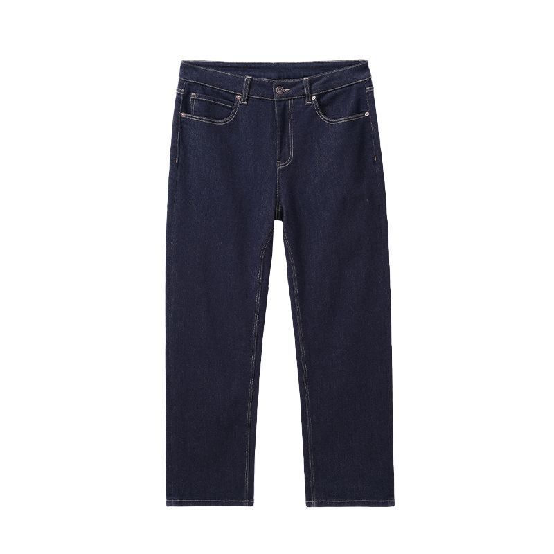 Men's Clothing Mingge | 2025 Spring/Summer New Casual Original Jeans Men's American High Street Fashion Loose Straight Trousers_mkmklike.com