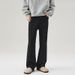 LKTM Archer0603 Men's Premium Elastic Flared Jeans White Wide Leg Pants Stylish Cleanfit for Men And Women_mkmklike.com