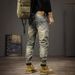 Men's Vintage Distressed Slim Fit Stretch Jeans Ripped Details Faded Wash Casual Classic Men's Clothing_mkmklike.com