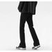2026 New Jeans, Black American Style High Street Loose Slightly Flared Long Pants, Straight Trousers, Men's Clothing_mkmklike.com