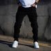 Men's Trendy Brand Cargo Pants Loose Fit Multi Pocket Versatile Stretch Casual Trousers American Style_mkmklike.com