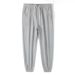 Large Size Men's Clothing Summer New Ice Silk Casual Pants Men's Thin Sports Leggings Men's Loose Tencel Large Size Men's Clothing_mkmklike.com