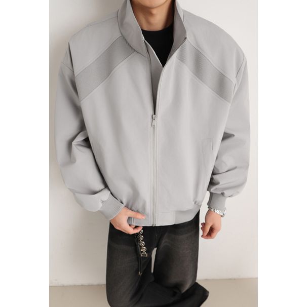 Rero Sand-Collar Fligh For Men, Sylish And Sophisicaed Cleanfi Coa, American Syle Shor Shoulder Baseball_mkmklike.com