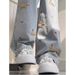 Stylish Light-colored Embroidered Loose Straight-leg Jeans For Women, New Spring Model, High-waisted, Slimming, Drapey,_mkmklike.com