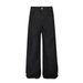 Wide-Leg Jeans Men's Vibe Trendy Brand American Style Solid Color Deconstructed Spliced Design Sense Loose Casual_mkmklike.com