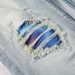 Men's Clothing Men's Fashion Brand High Street Ripped Jeans Men's Elastic Colorful Patch Men's Skinny Pants 6646_mkmklike.com