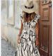 Women's Clothing fashion printed V neck sleeveless dress_mkmklike.com