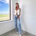 New Straight Jeans For Women Casual Style Lace Up Multi Pocket Functional Overalls In Stock_mkmklike.com