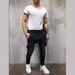 Pure And American Foreign Trade Denim Ripped Long Pants Cross-Border In Stock European Station Men's Overalls Factory Direct_mkmklike.com