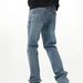 Men's Clothing Classic Distressed Washed Straight Leg Fitted Jeans Retro Nostalgic Pants_mkmklike.com