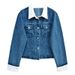 Chicco Denim Short Jacket For Women 2025 New Spring And Autumn Hot Small Size Cardigan Unique Chic Top Trendy_mkmklike.com