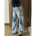 Versatile, Trendy, Fashionable, New Harajuku Style Minimalist Denim Trousers, Exuding A Sophisticated, Relaxed, And Artistic Japanese Vibe._mkmklike.com