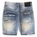 Men's Distressed Denim Shorts – Streetwear Style Low-Rise Blue Ripped Casual Cargo Shorts (Sizes 28-36)_mkmklike.com