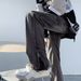 Men's American High Street Style Summer Washed Jeans Slightly Flared Side Zipper Slit Retro Long Pants Versatile Denim_mkmklike.com