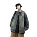 Washed Jacket For Couples, Spring And Autumn Loose Jacket, Men's Denim Top_mkmklike.com