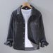 Men's Thin New Shirt Jacket Men's Casual Spring And Autumn Top Long Sleeved Denim Shirt Men_mkmklike.com