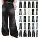 Men's Clothing High Street Wide Leg Jeans Men's And Women's Loose Washed Straight Jeans_mkmklike.com
