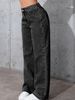 Women's Clothing Sweet And Spicy Style High Waist Large Straight Pants_mkmklike.com