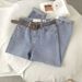 Women's High Waist Loose Fit Harem Jeans - Summer Casual Straight Leg Trousers With Stretch, Comfortable & Stylish For Women & Girls_mkmklike.com