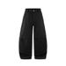 Men's Deconstructed Cargo Pants – Retro Streetwear, 100% Cotton, Wide-Leg & Asymmetrical Cut (Black/Khaki/Olive, S-XL)_mkmklike.com