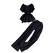 Women's Clothing retro fashion round neck short sleeved tie waist top two piece suit women's casual loose high waist wide leg trousers_mkmklike.com