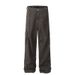 2025 Trendy American Style Design New Pleated Cargo Pants Unisex Loose Casual Heavy-Duty Jeans_mkmklike.com