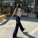 In-stock Original Denim Color Low-waist Slim Straight Jeans Women, Versatile, Slimming, With A Nice Drape, Available For_mkmklike.com