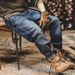 Men's plus Size Retro Design Jeans Loose Straight Leg American Style Casual Pants Trendy Autumn Wear_mkmklike.com